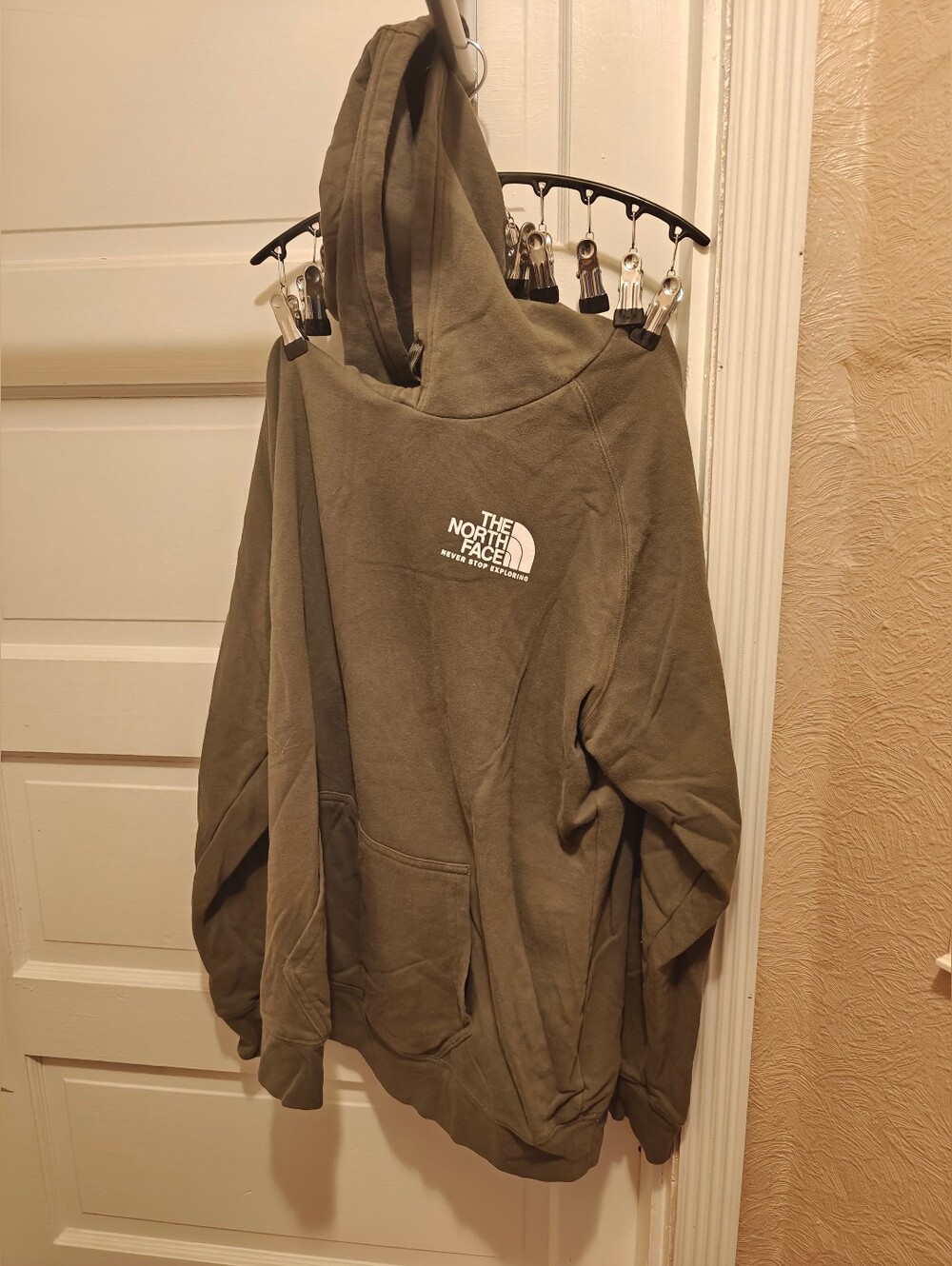 Women's The North Face Never Stop Exploring Black Pullover Hoodie Size XXL